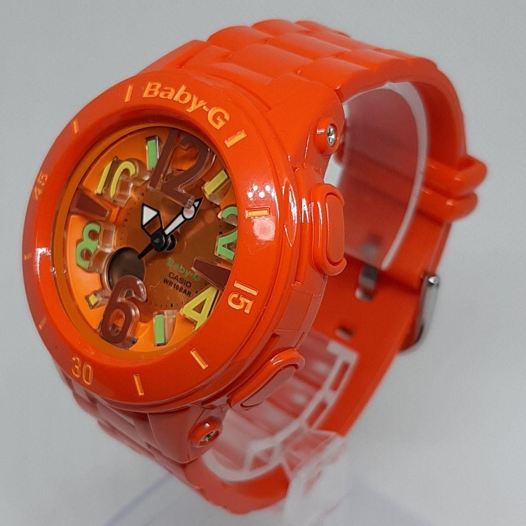 Casio Baby G BGA 171 Neon Marine Series Orange Working