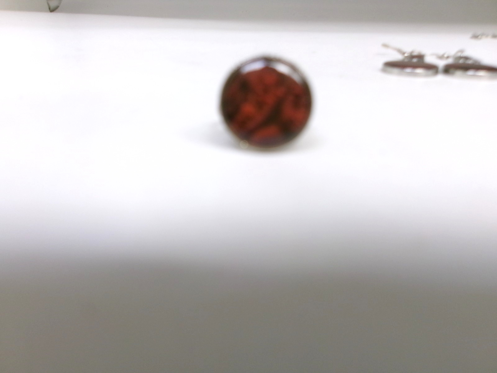 Red Abalone Necklace, Bracelet, Earrings, and Ring Set