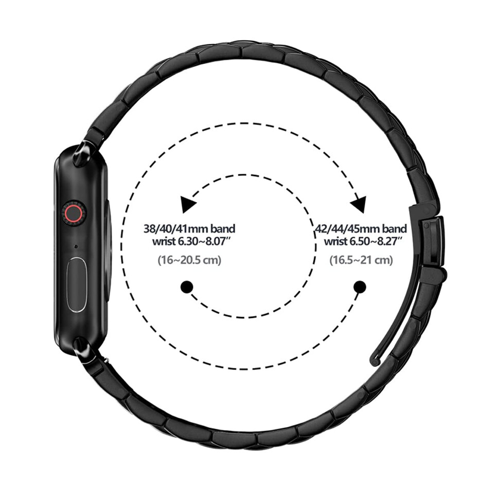 Stainless Steel Apple Watch Band 49 42 44 45mm For Series Ultra SE 8 7 6 5 4 3 2
