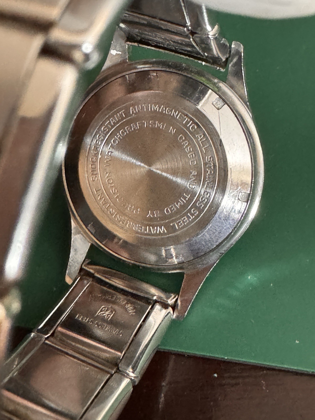 Vintage Timor Military Manual Wind Wrist Watch 30mm
