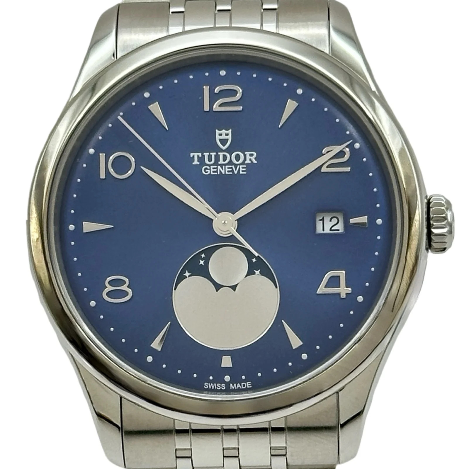 TUDOR 1926 91560 39mm Stainless Steel Blue Dial Automatic Watch OKW2546