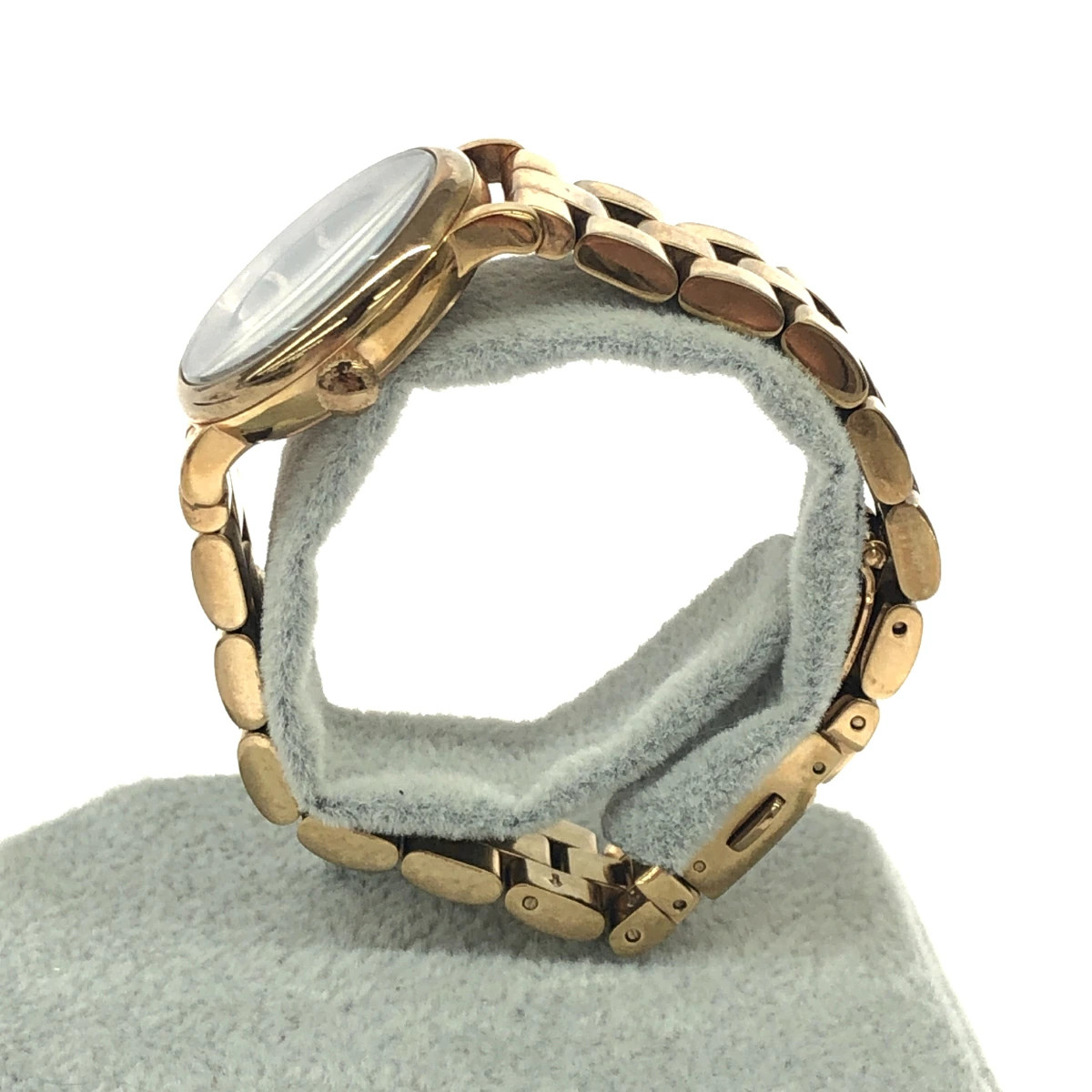 MARC BY MARC JACOBS Quartz Watch Logo Gold Color Ladies Used