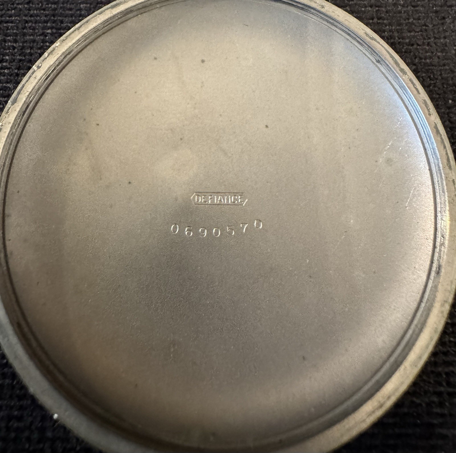 American Waltham, Silverode, 18s, 17 jewels. Not working.