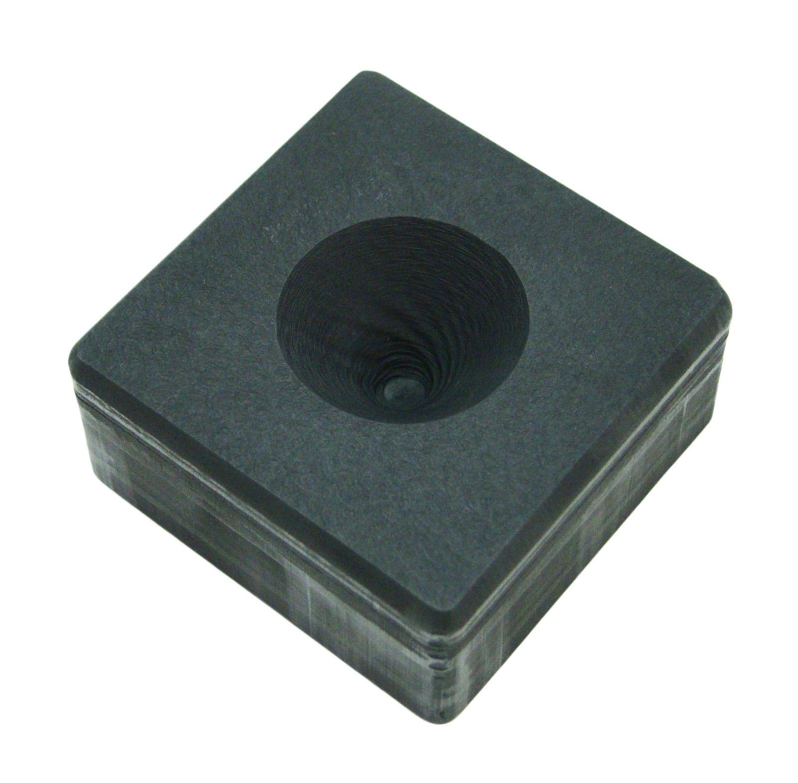 Graphite Conical Mold 3oz 15/16″ Top 9/16″ Deep – Perfect for Smelting Black