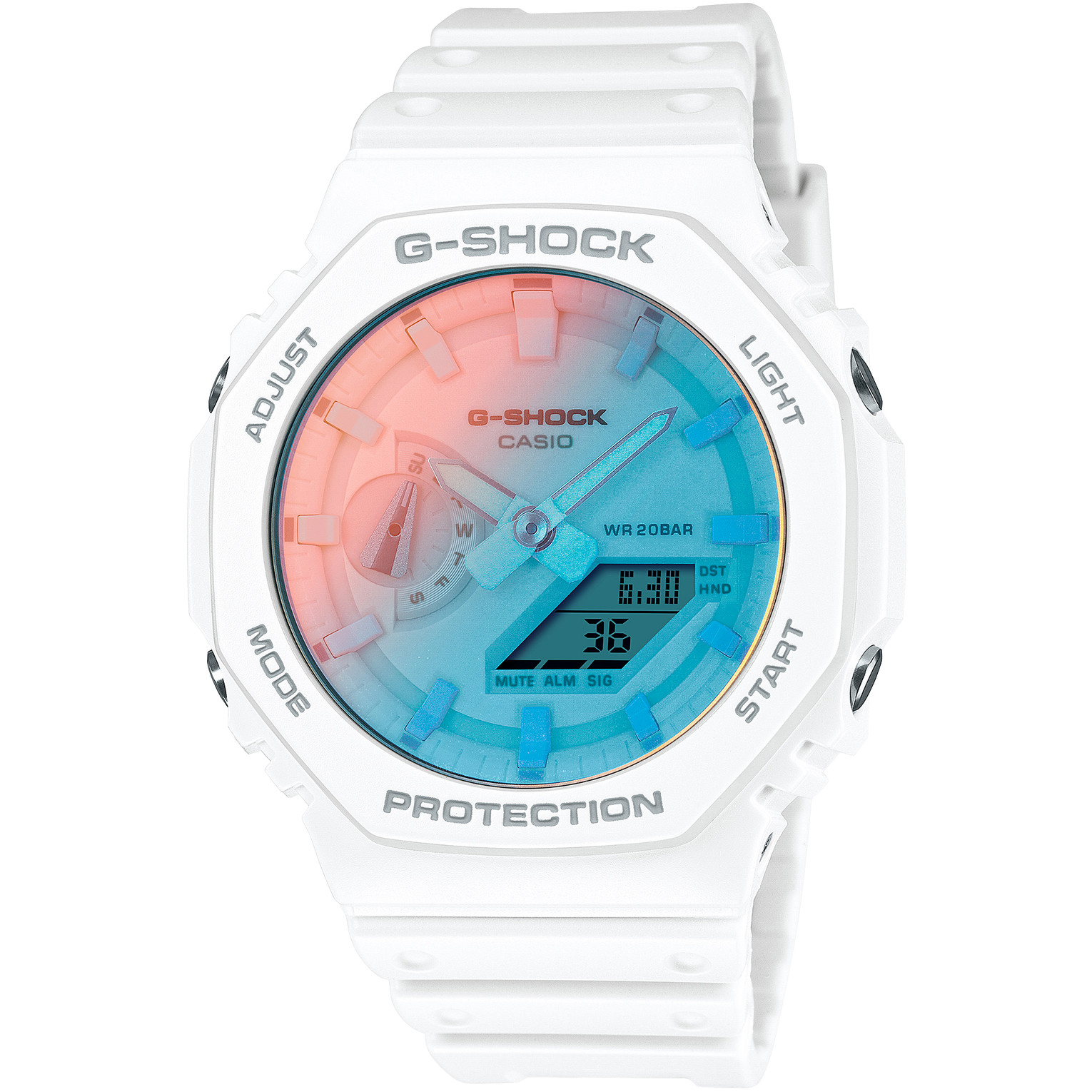 CASIO G-SHOCK GA-2100TL-7AJF BEACH TIME LAPSE Series Analog Digital Watch 45.4mm