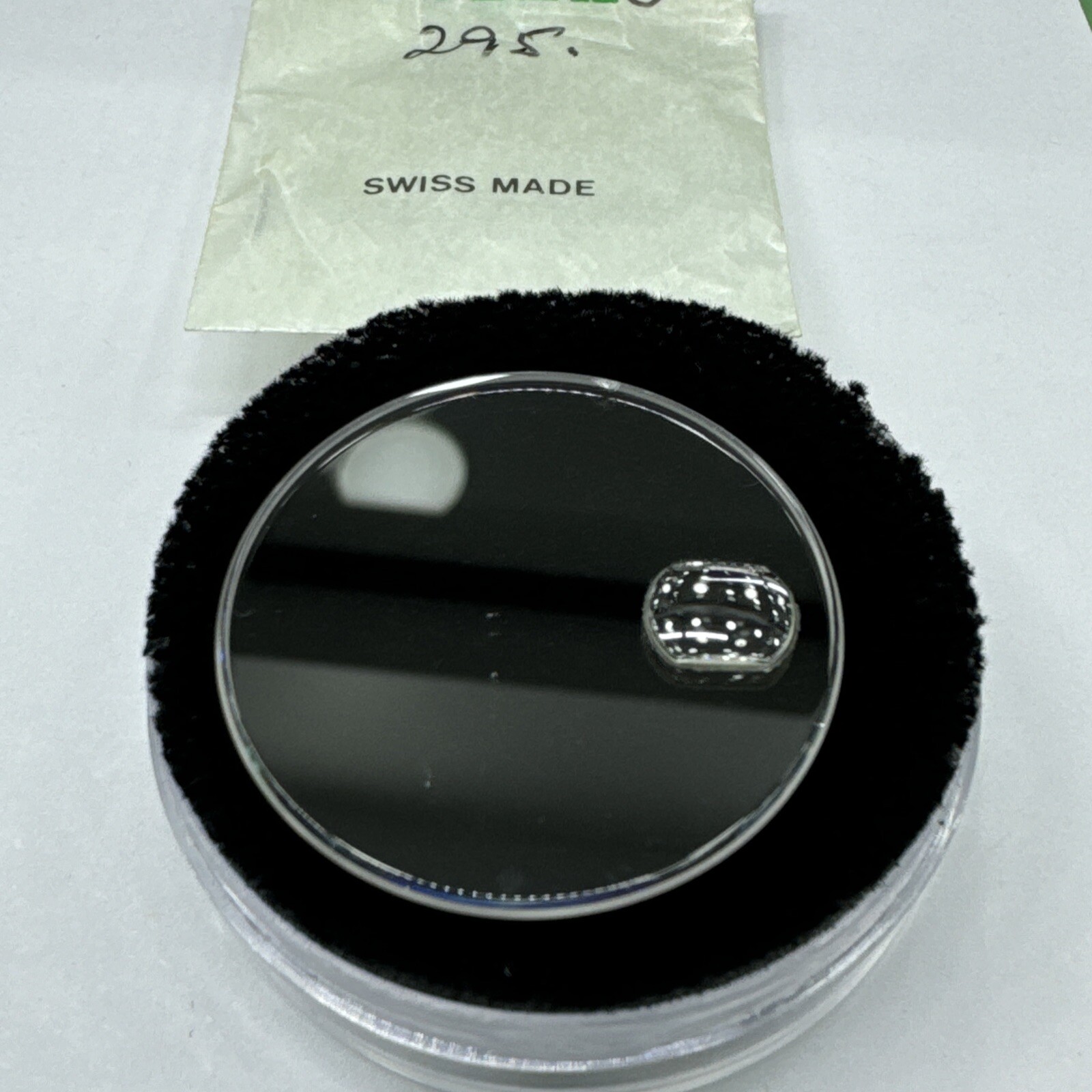 Genuine Rolex 25-295-C Sapphire Crystal, Very Few Scratching