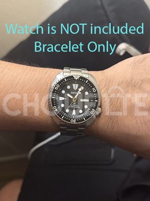 OEM SEIKO Turtle SRP773, SRP775, SRP777, SRP779 Stainless Steel Bracelet w/ PINS