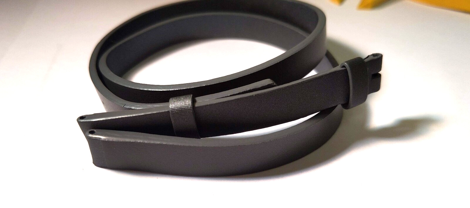 Calvin Klein Band/Strap Grey/Gray/Gris Stylish 9mm at the watch, 9mm atthebuckle