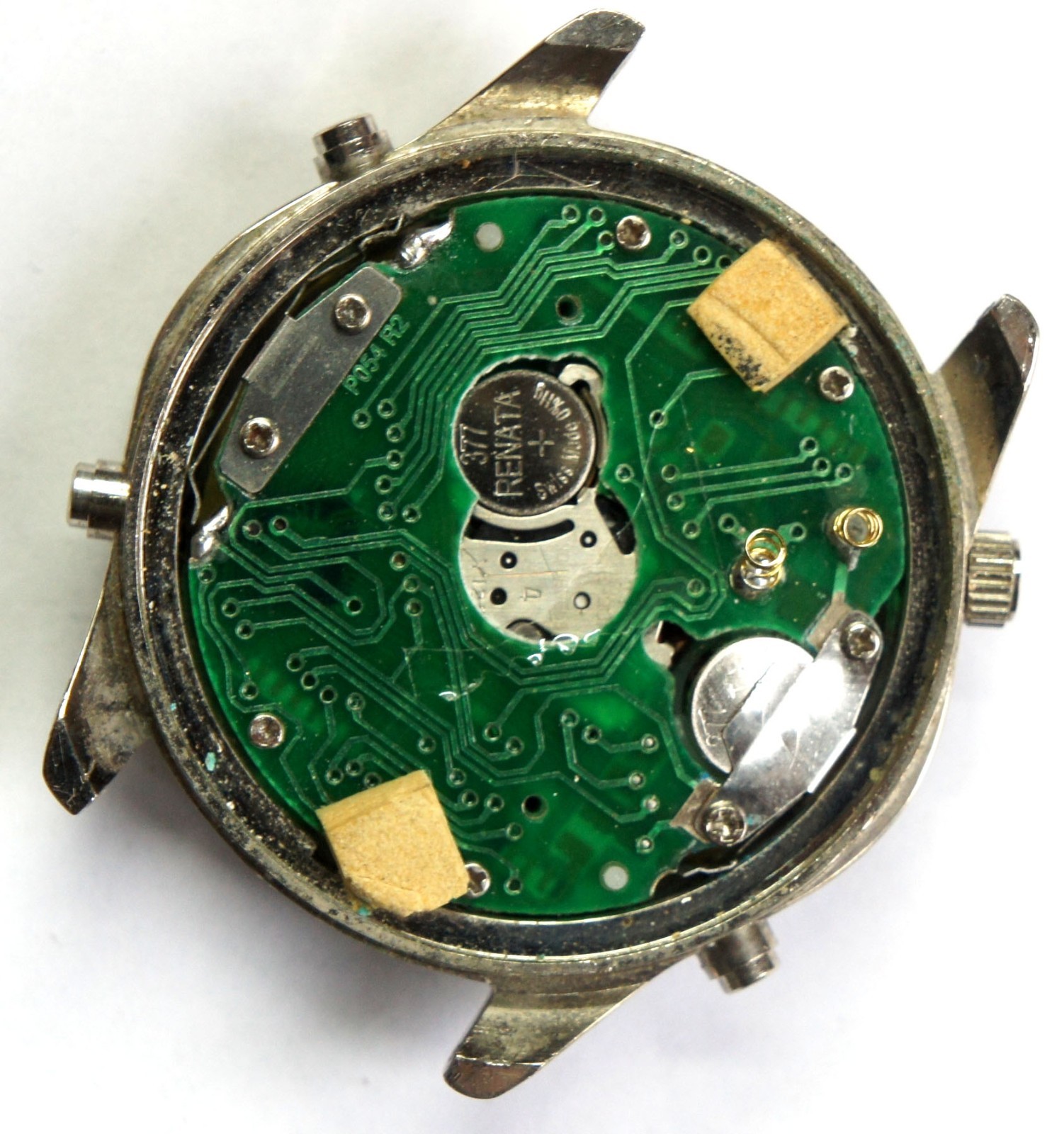 RARE UNIQUE BRANDED ANA-DIGITAL QUARTZ WATCH WORKS EXC MOVEMENT