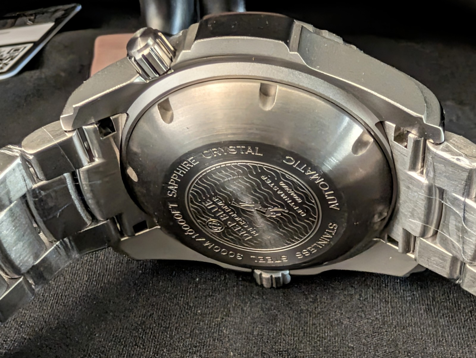 NEW DEEP BLUE DEPTHMASTER 3000 L.E. BLACK DIAL, AUTOMATIC, SAPPHIRE, MIYOTA 9015