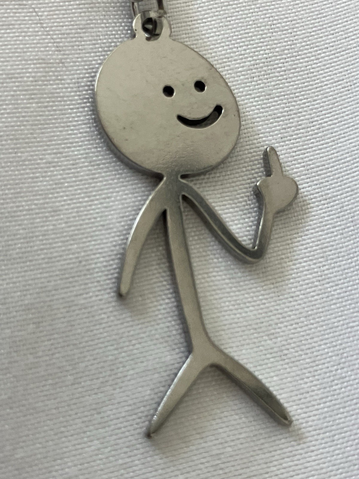 F U Necklace Super Cool Let Them Know How You Feel W/Out Saying A Word! 20”