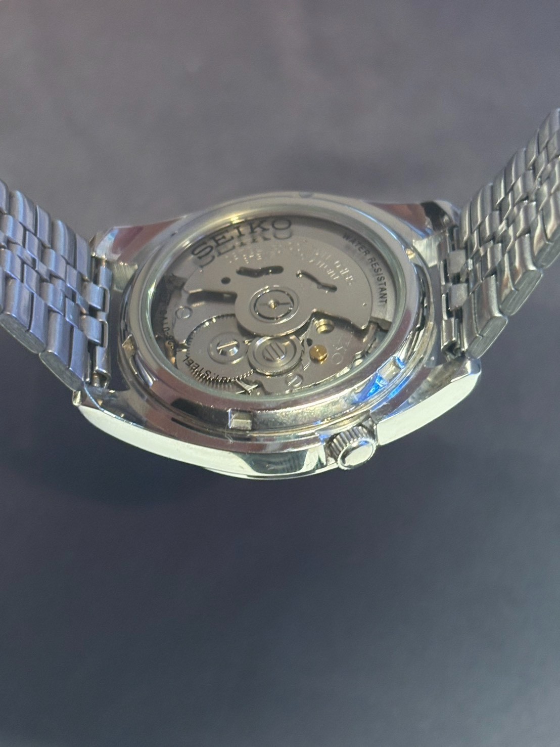 Seiko 5 Automatic 21 Jewels 7S26-01V0 Blue Sunburst Day-Date Men’s Watch