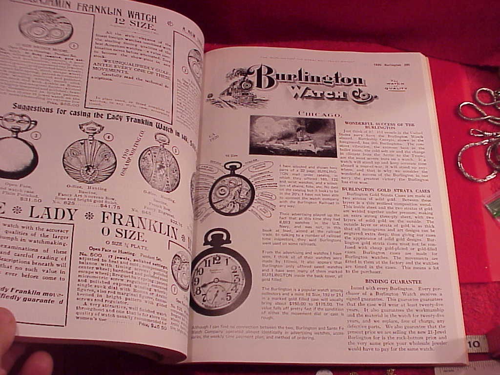 ILLINOIS BOOK American Pocket Watches Volume Two Roy Ehrhardt 1985 LIBRARY COPY