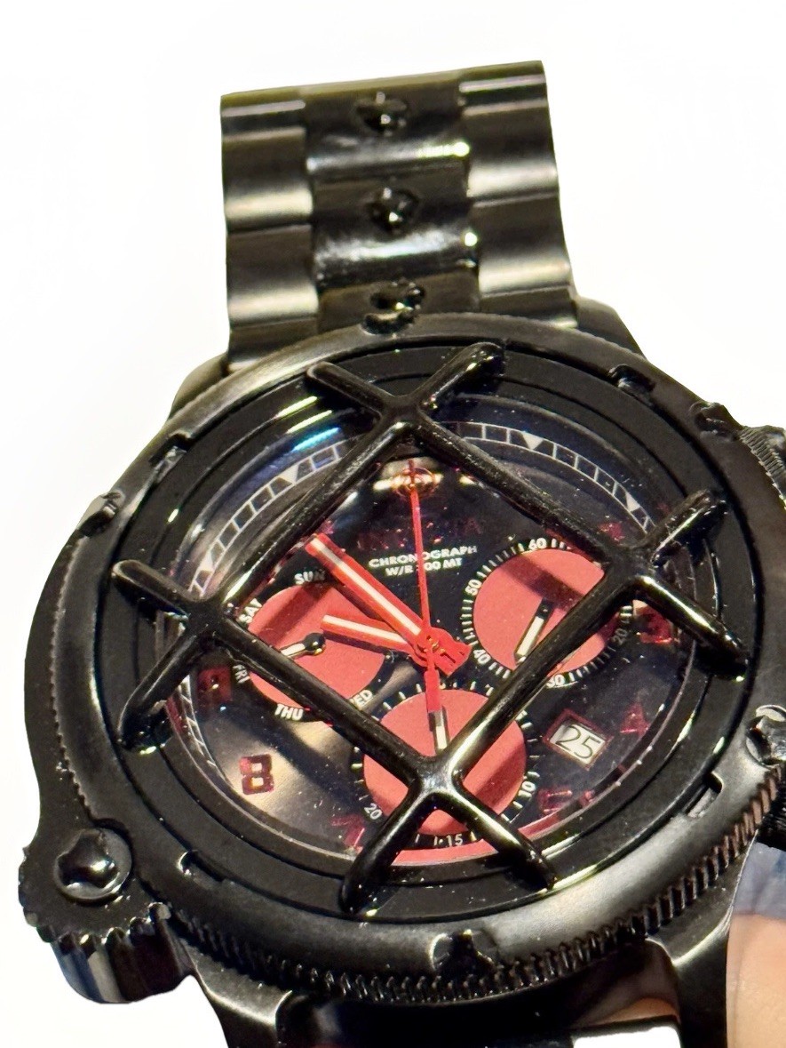 Invicta Nautilus 29263 Black Label Chronograph Ltd Ed 049/150 200M Box