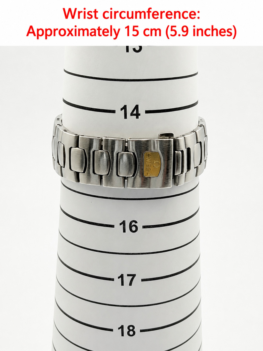 OMEGA Seamaster Polaris Vintage Date Quartz Watch Wrist 15cm (5.9in) – Rank B+