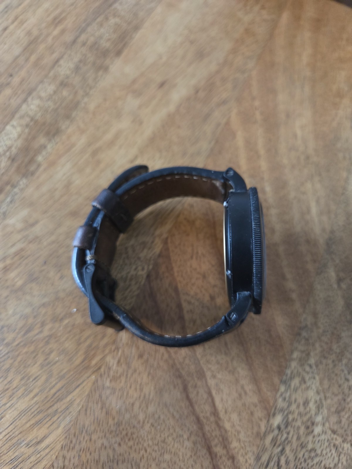 Filson Scout Dual Time Watch | Brown/Black | Leather Strap | Discontinued | Rare