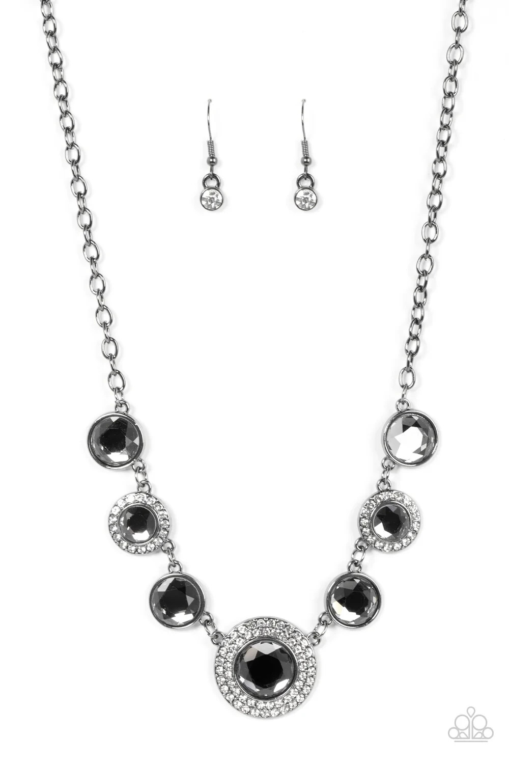 Paparazzi EXTRAVAGANT EXTRAVAGANZA black necklace