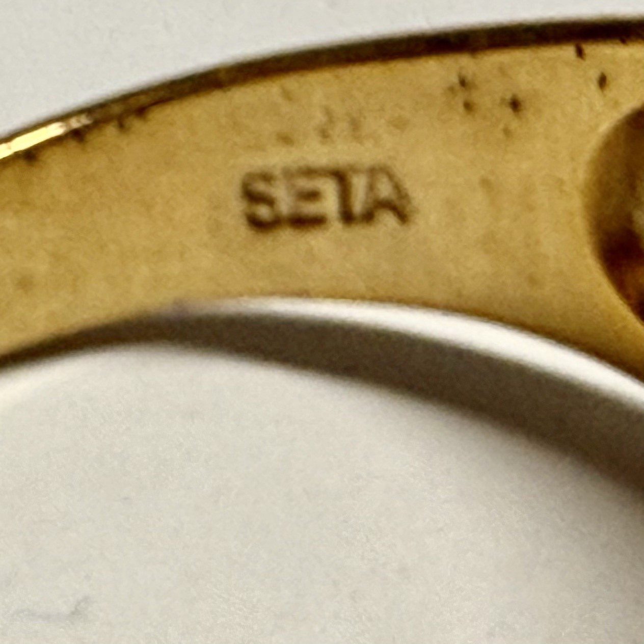 5.59g Men’s Red Emerald Cut Palm Beach Jewelry by SETA Ring/Size 11/VG-Ex