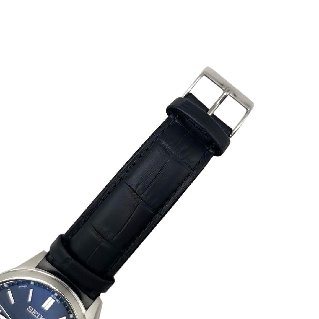Seiko Selection 7B72-0AC0 Solar Controlled Mens Watch Silver Dial Stainless