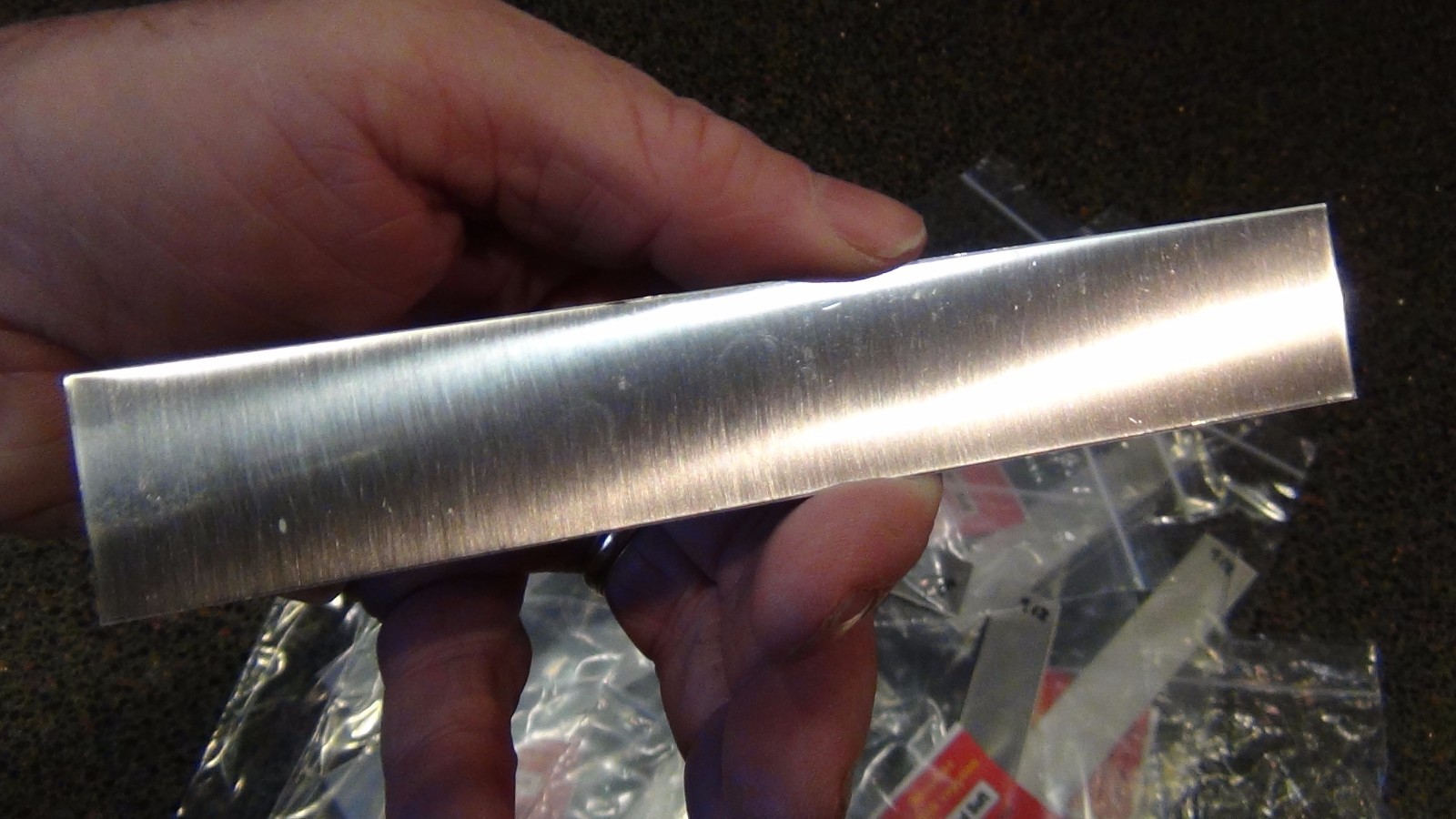 Pure 999 silver sheet metal 1 x 6 inch gauge 18 20 22 24 26 28 30 ga 1/2 hard