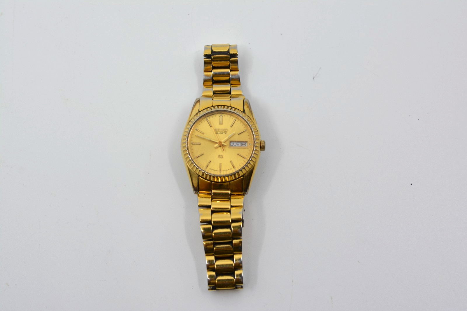 Vintage Seiko Quartz Ladies Watch 2A23-0039 Day Date – Parts Only, See Details