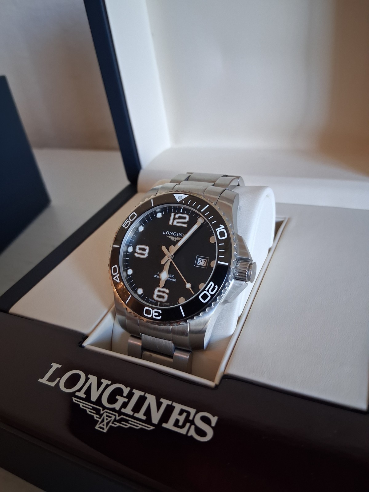 Longines HydroConquest 41mm ceramic L3.781.4.56.6