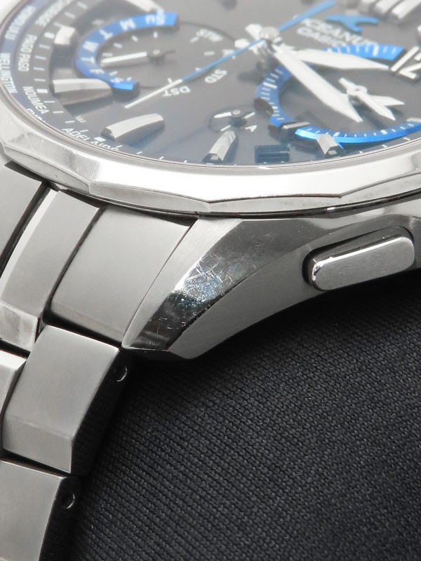 Casio Oceanus Manta OCW-S3400-1AJF Solar Radio Quartz Men Used