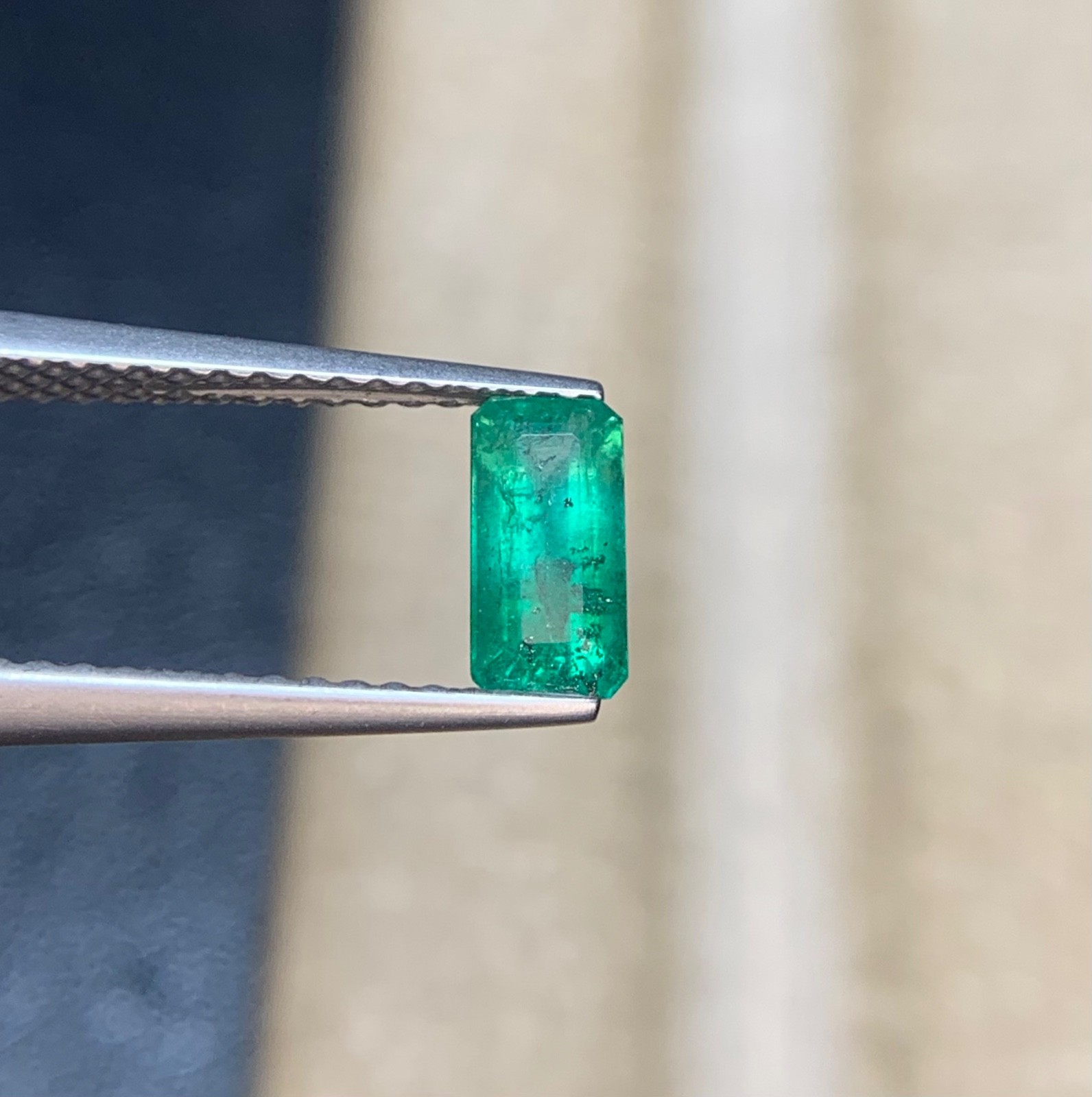 Natural Emerald Gemstone, 0.57 Crt From Swat