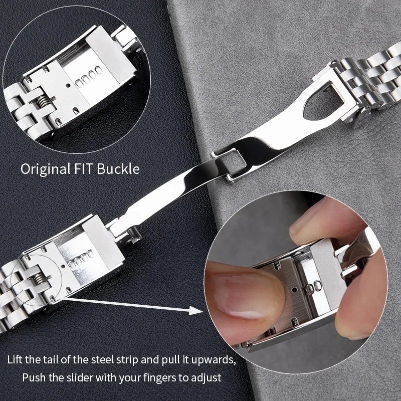 21 22mm Stainless Steel Jubilee Watch Bracelet Strap Fits Tudor BB M7941A 79360N