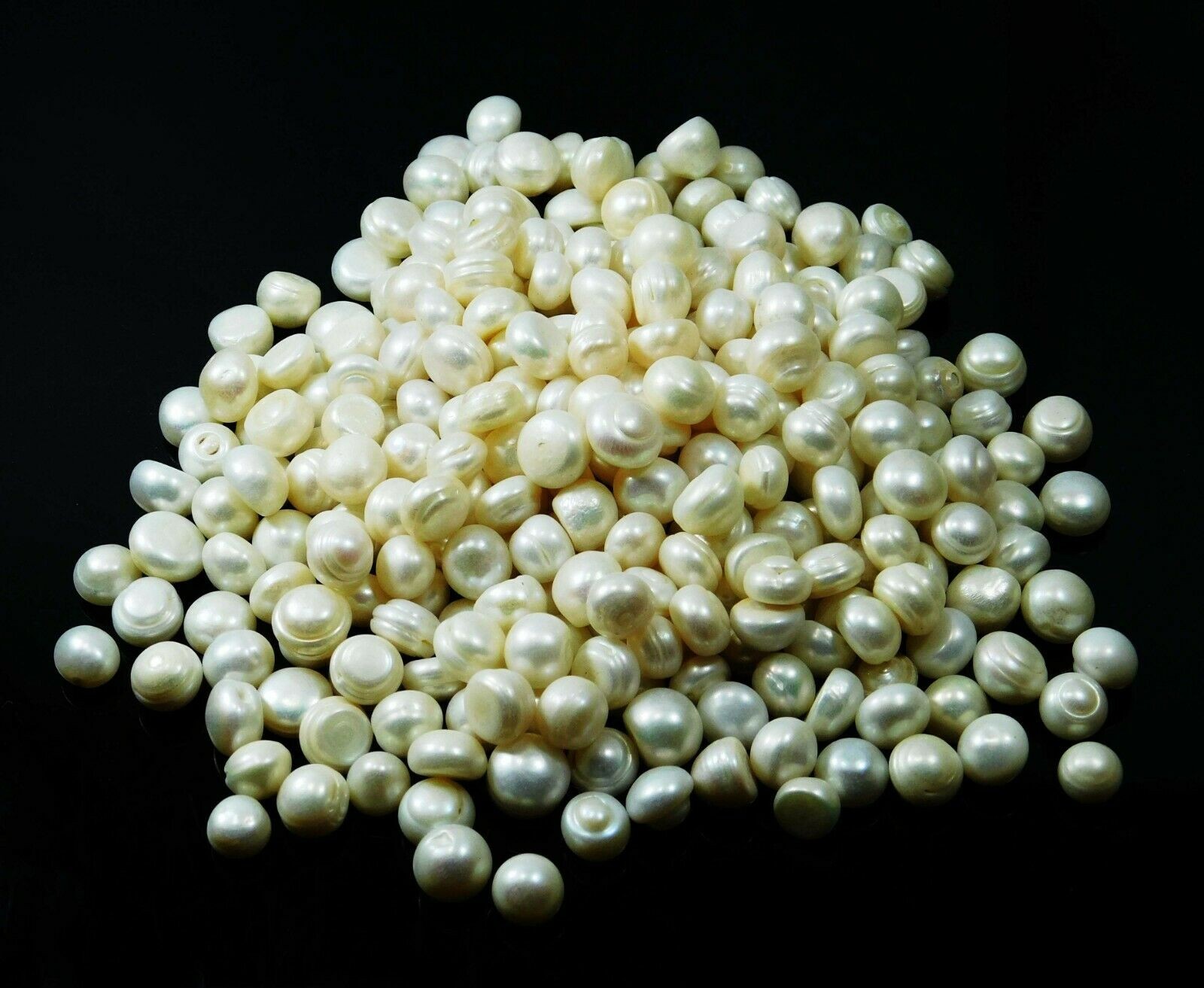 Natural Pearl White 500 Carat Cabochon Cut Loose Gemstone Lot CERTIFIED