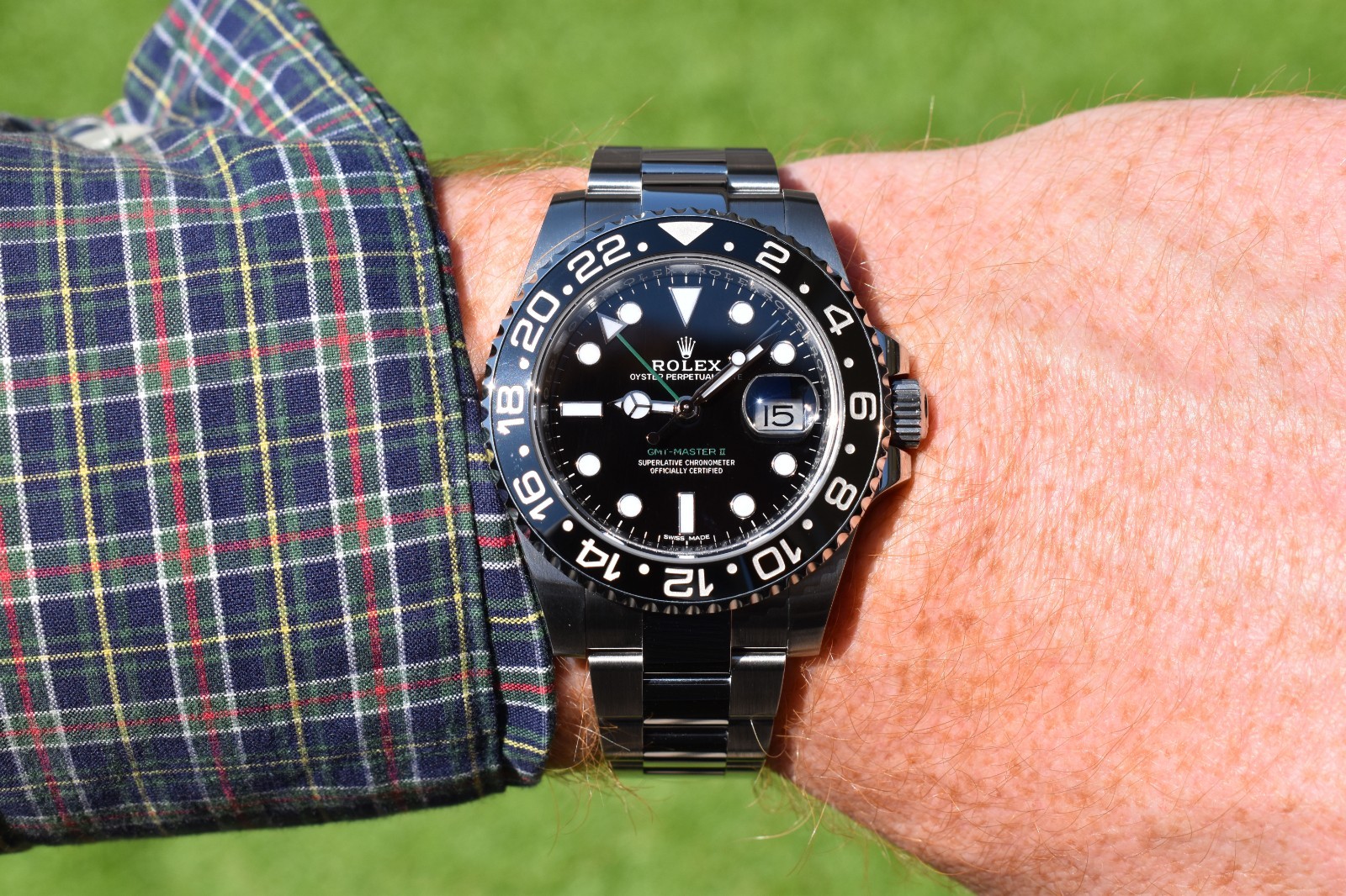 Rolex GMT-Master II 40mm Stainless Steel Black Dial 116710LN Watch