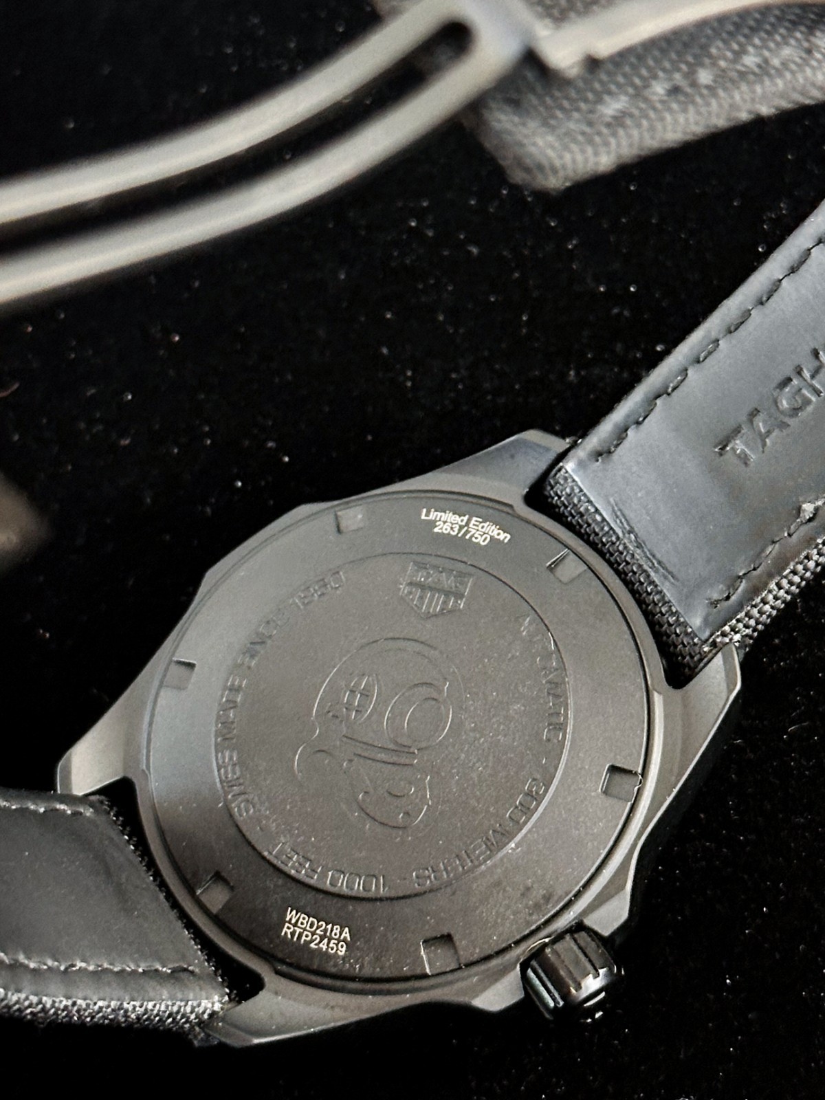 TAG Heuer Aquaracer Carbon Limited Edition | WBD218A.FC6445 | Rose Gold Titanium