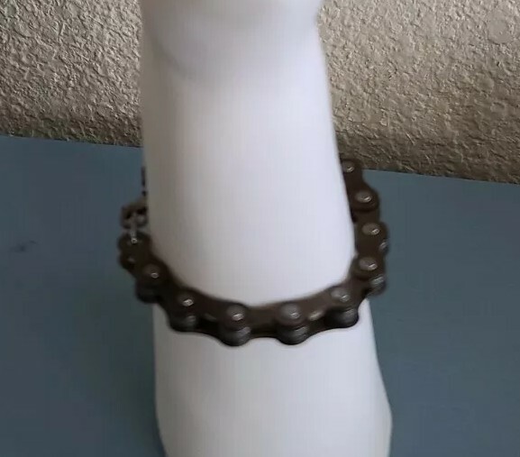 bicycle chain bracelet punk biker links bicycle stainless steel