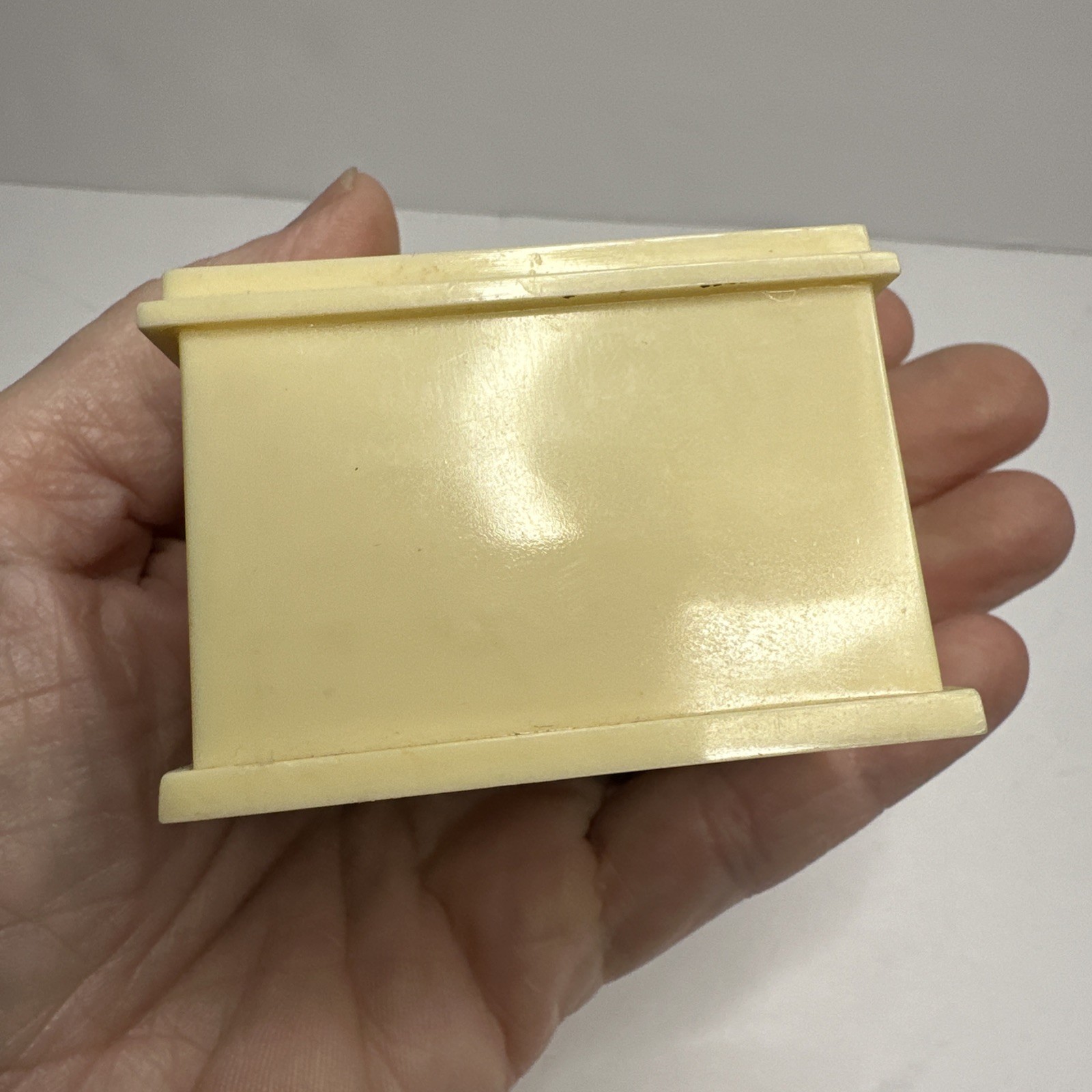 Vintage Art Deco Cream Celluloid Wedding Engagement Special Occasion Gift Box