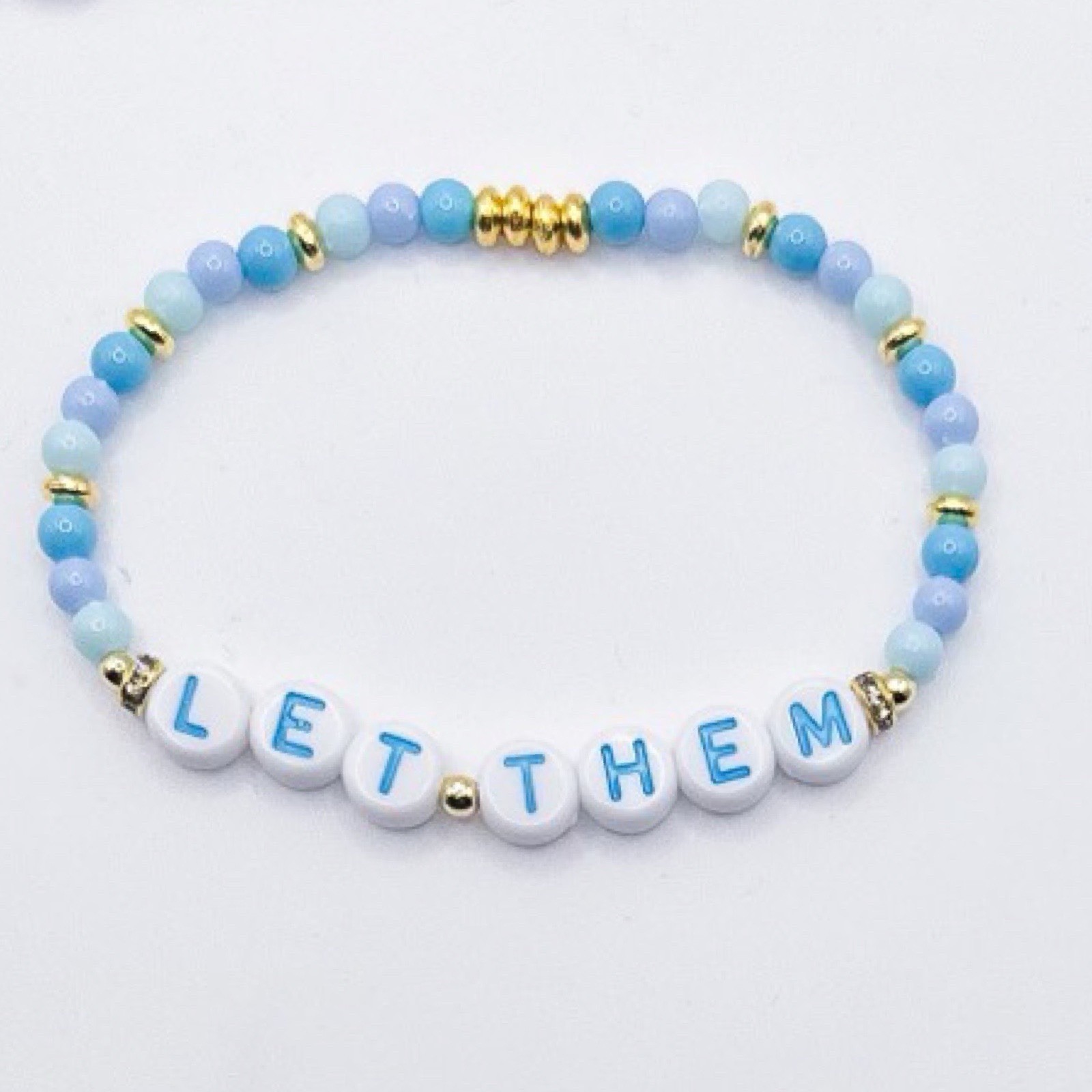 Let Me / Let Them Bracelet Set, Let Theory Mel Robbins Inspired Bracelet Set