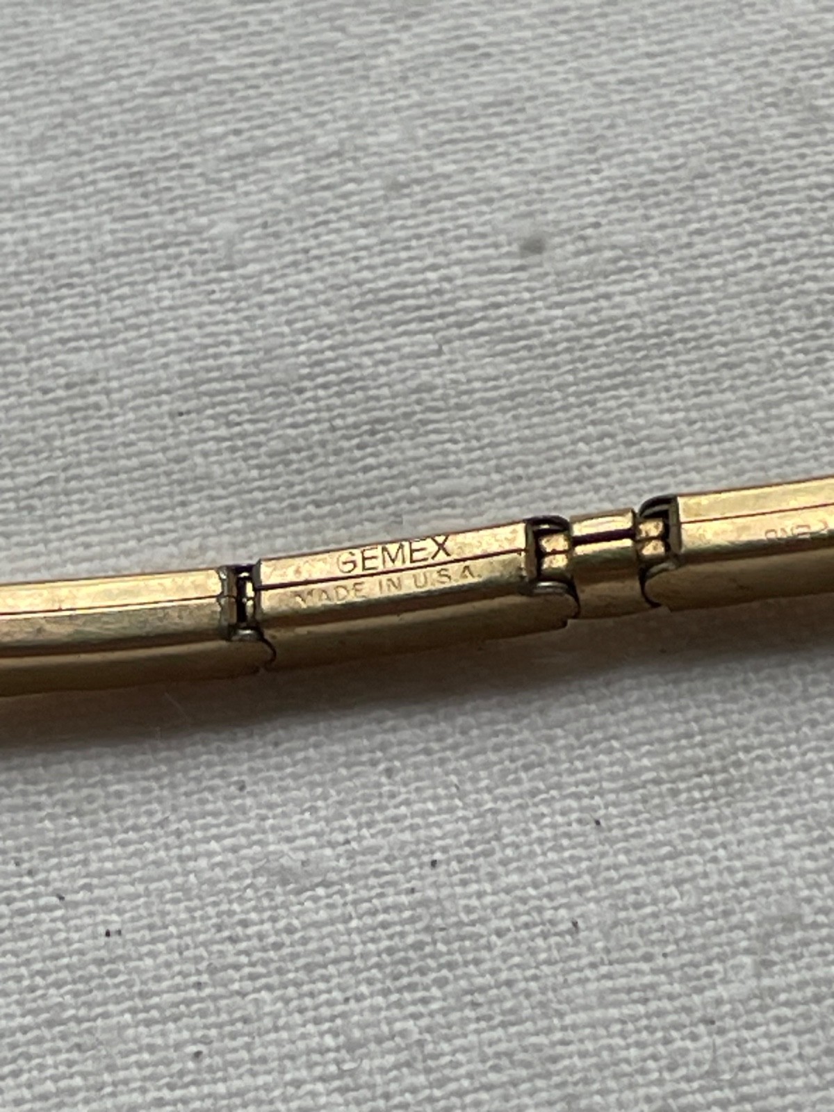 GREAT KIT!!! 8 art-deco USA gold filled ladies watch bands – lot 0807