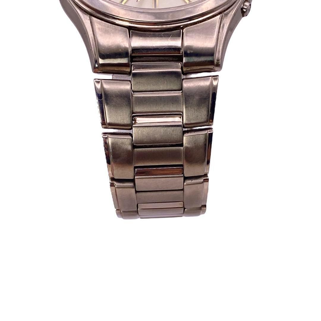 Rare SEIKO Radio Solar SPIRIT Titanium SBTM170 7B22-0AD0 Champagne Gold Watch