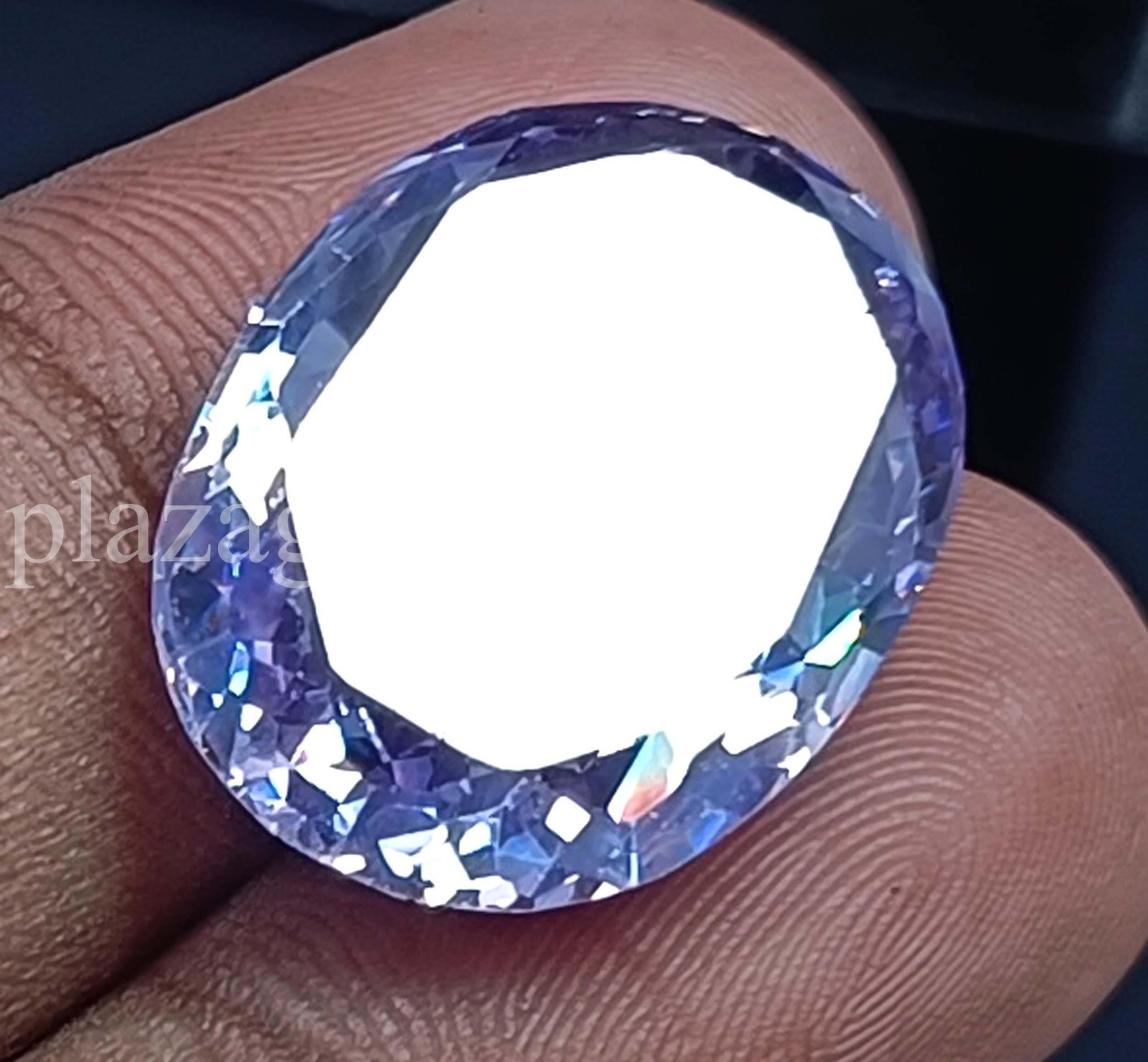 Natural Alexandrite 40.55 Ct Purple Oval Cut EGL Certified Loose Gems 5ADP