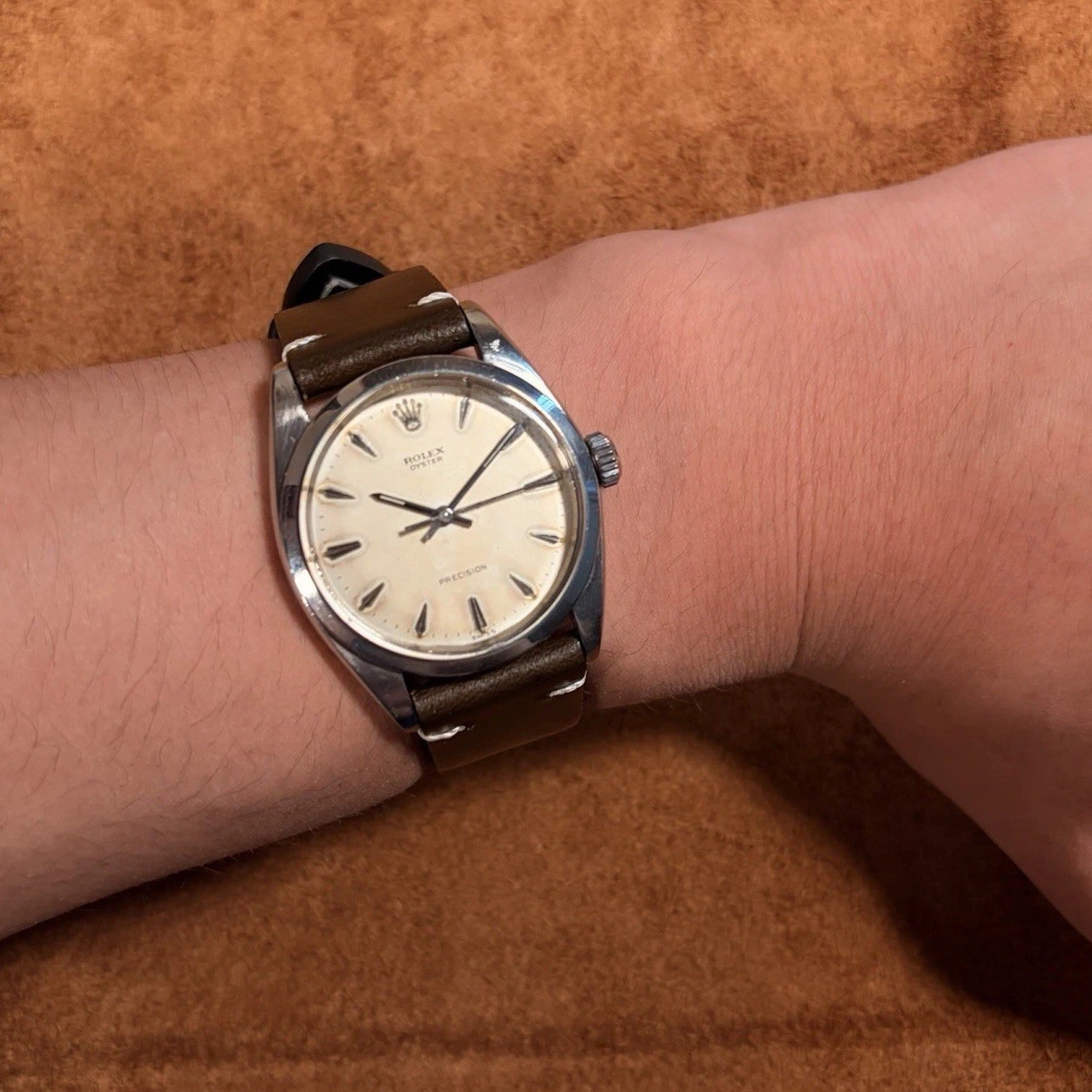 Rolex Oyster Precision 6426 34mm Manual Wind Men’s Watch – Serviced