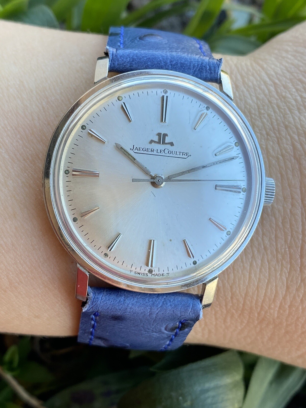 Jaeger Le Coultre Watch E20004 Manual Cal.K885 Mens 34mm Swiss Made