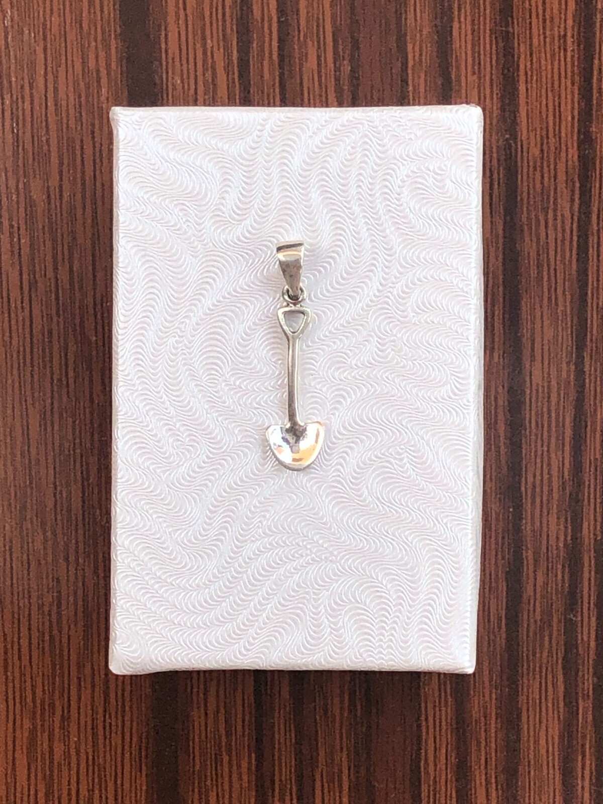 925 Sterling Silver Tiny Shovel Pendant Men Women 19mm(0.75″)/27mm1.06″