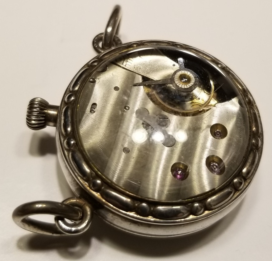 Antique Ladies Silver Watch Crystal Moderate Moderate Ball shape 3 Jewel Swiss?