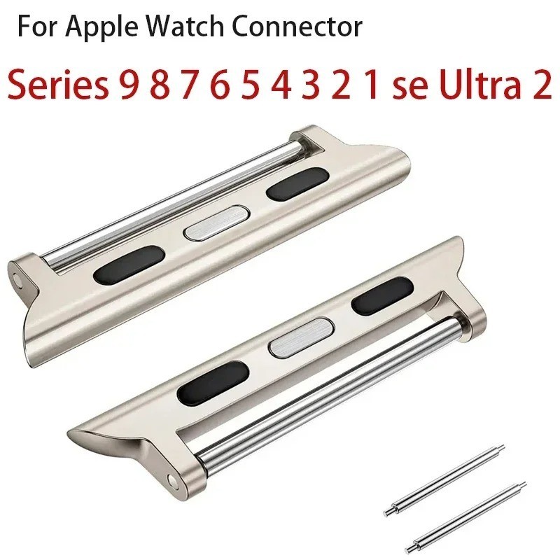 For iWatch Ultra Series Watch Band Connector Stainless Steel For Apple Watch