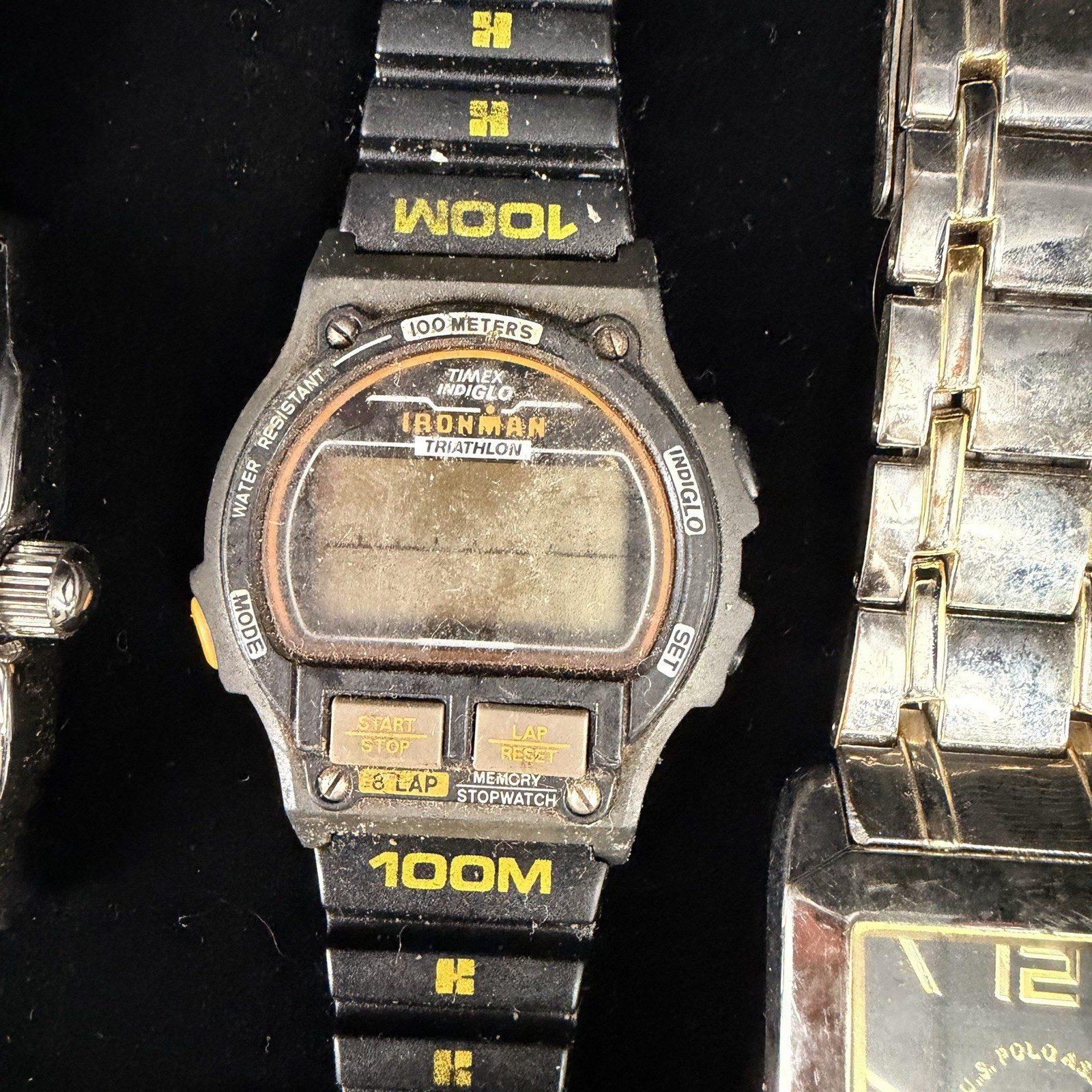 Vintage Watch Lot Timex Ironman Swatch Casio Battery Repair 592g
