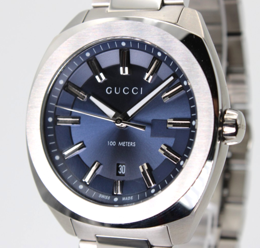 GUCCI GG2570 YA142303 Quartz Blue Dial Men’s Watch 41mm