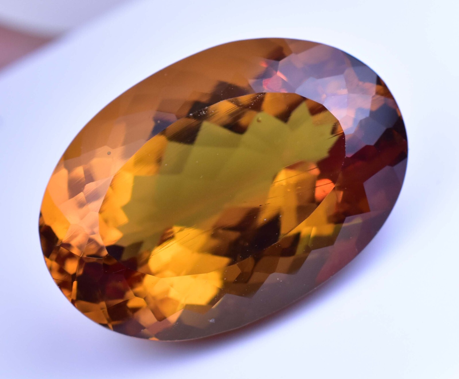 Natural DIASPORE 50.15 Ct Color Change Oval Cut Rare Found CERTIFIED Gemstone
