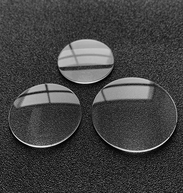 1.0-3.5mm Thick Single Dome Mineral Glass Watch Crystal 18-45mm Watch Repair