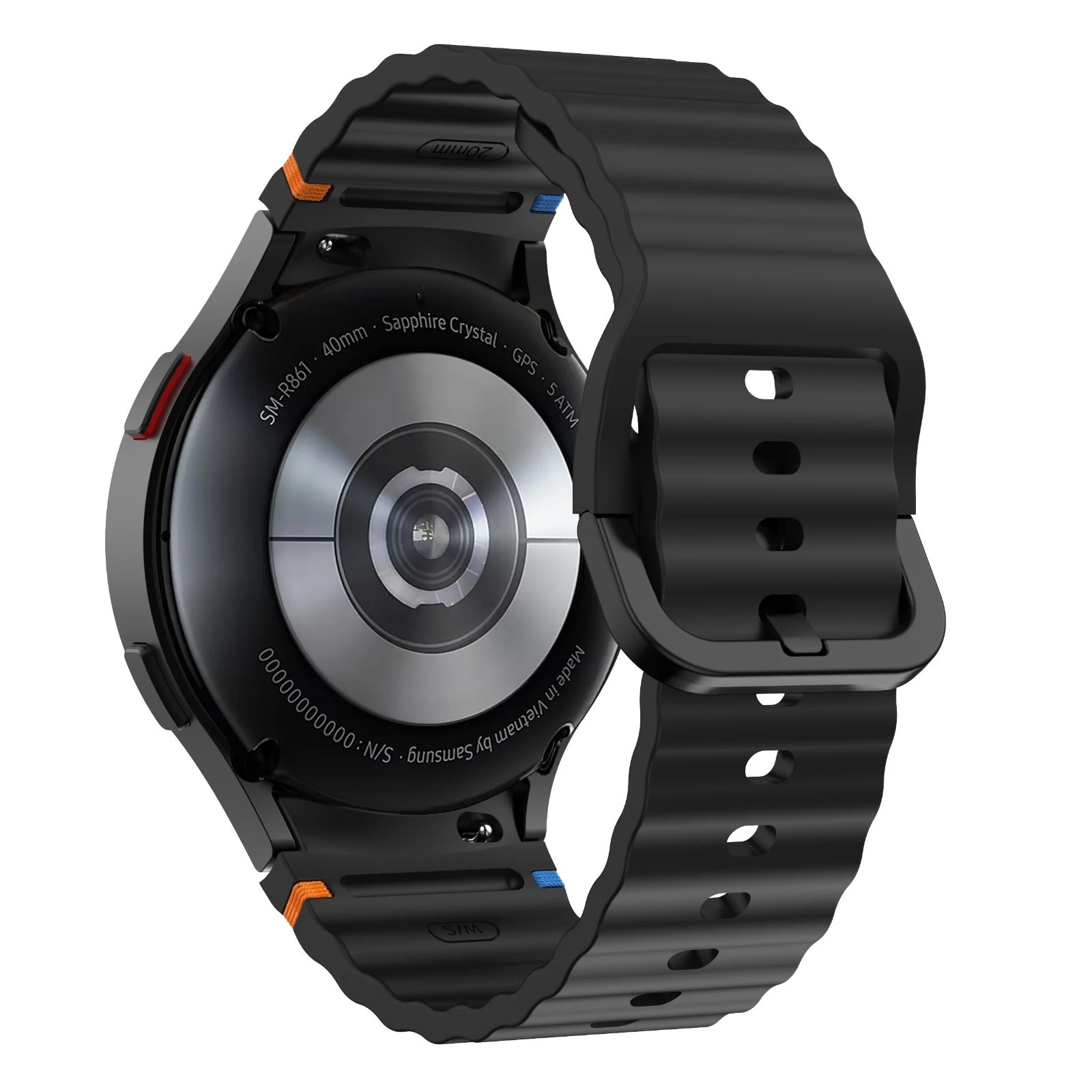 Strap For Samsung Galaxy Watch 7/6/5/4/FE 40/44/47mm Silicone Sport Watch Band