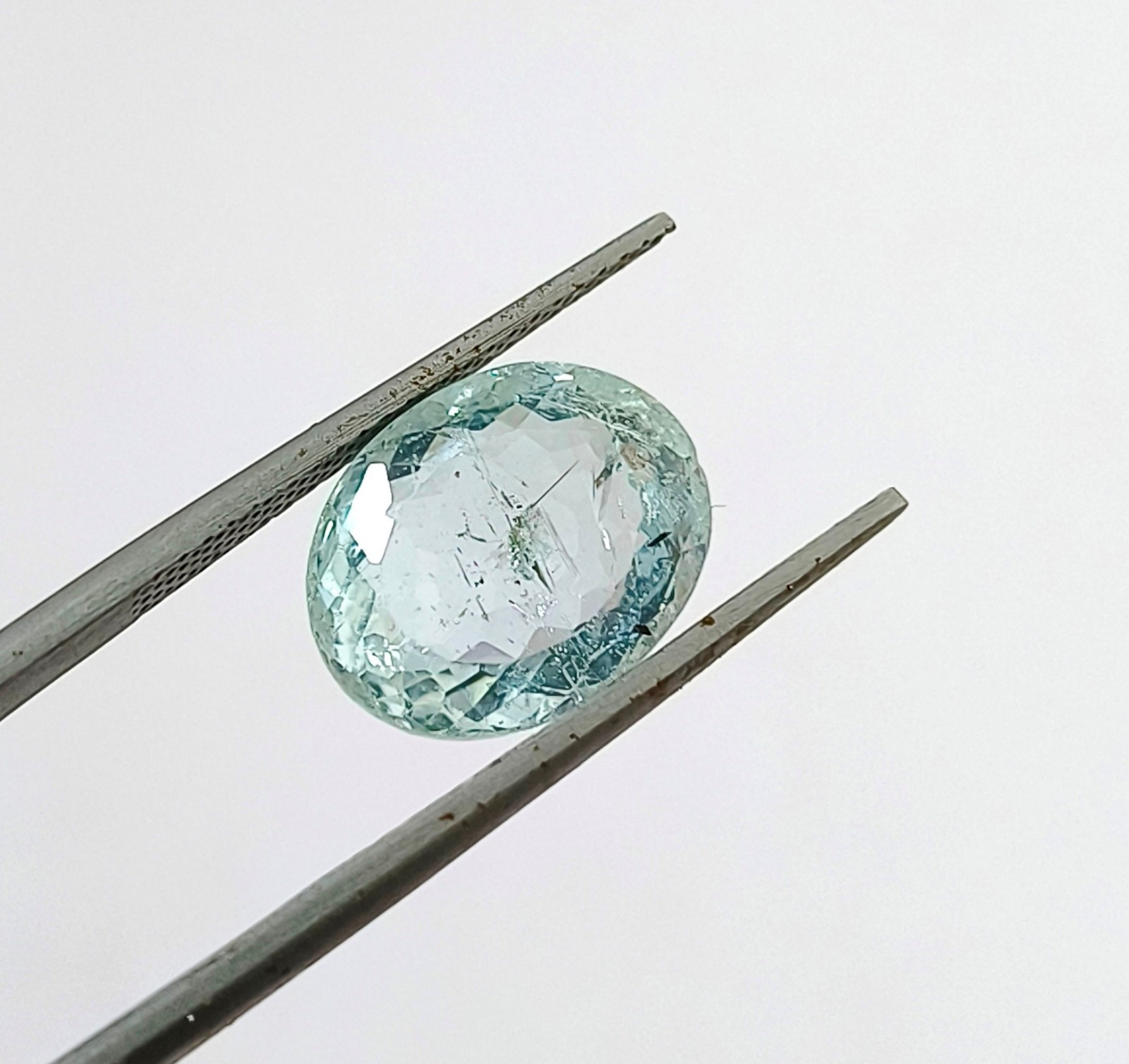Natural Sky Blue Topaz Oval Cut Shape Loose Gemstone Y44-1