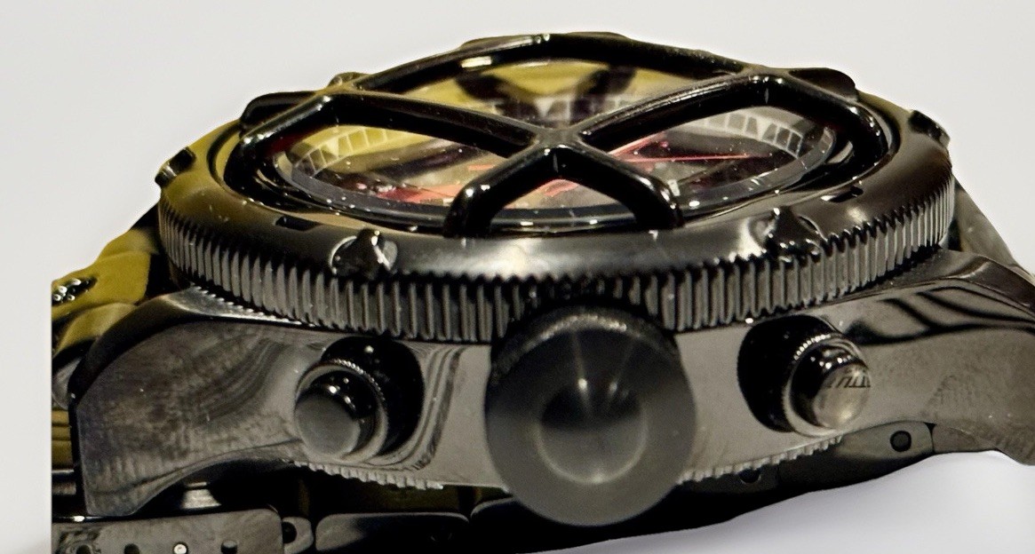 Invicta Nautilus 29263 Black Label Chronograph Ltd Ed 049/150 200M Box